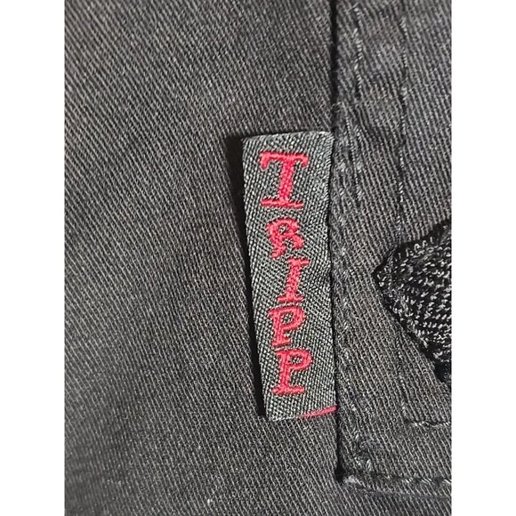 Vintage Y2K Tripp NYC Pants Zippers Pockets Goth Rock Punk Rare Men's Size 32 - Picture 13 of 13
